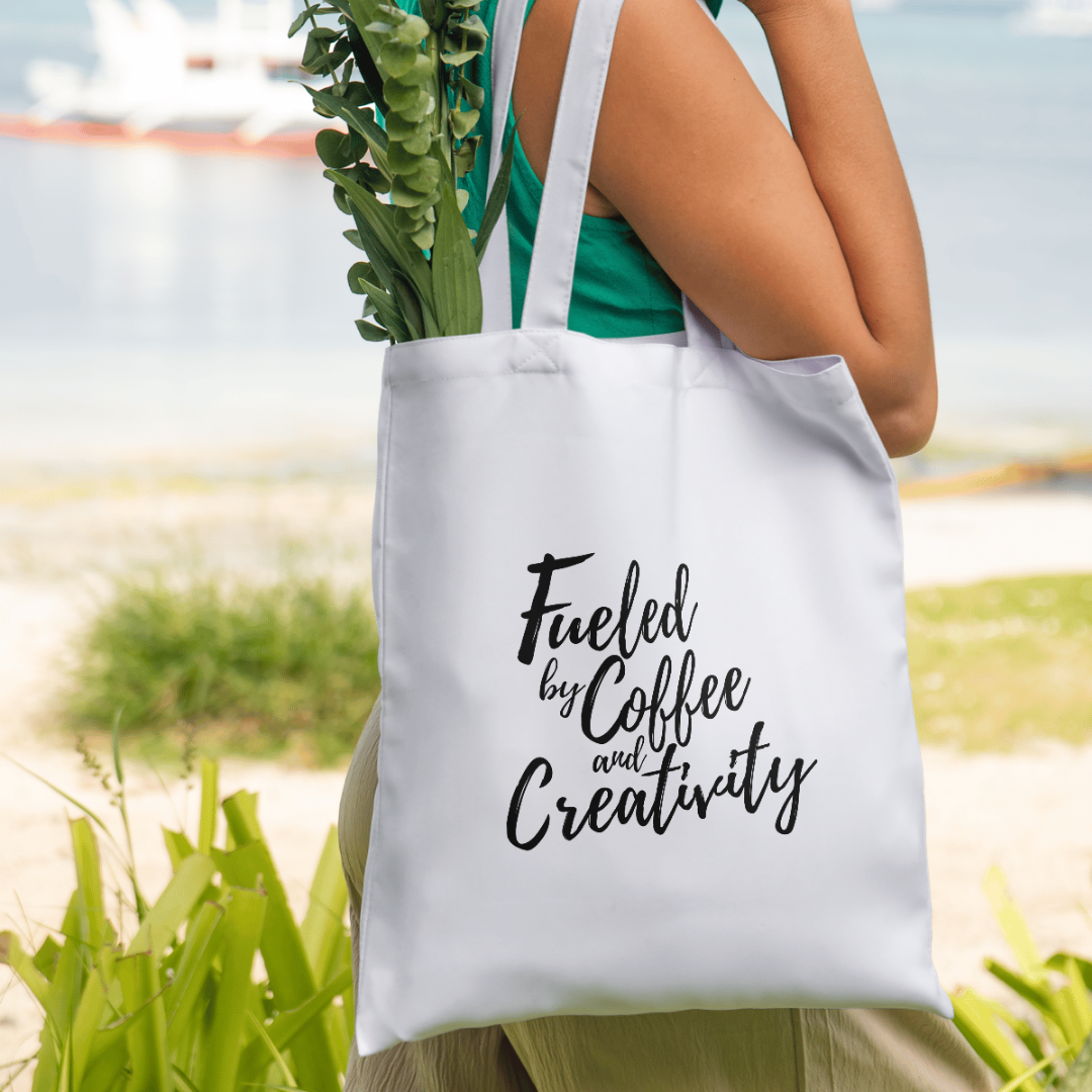 Fueled by Coffee and Creativity – Tote Bag