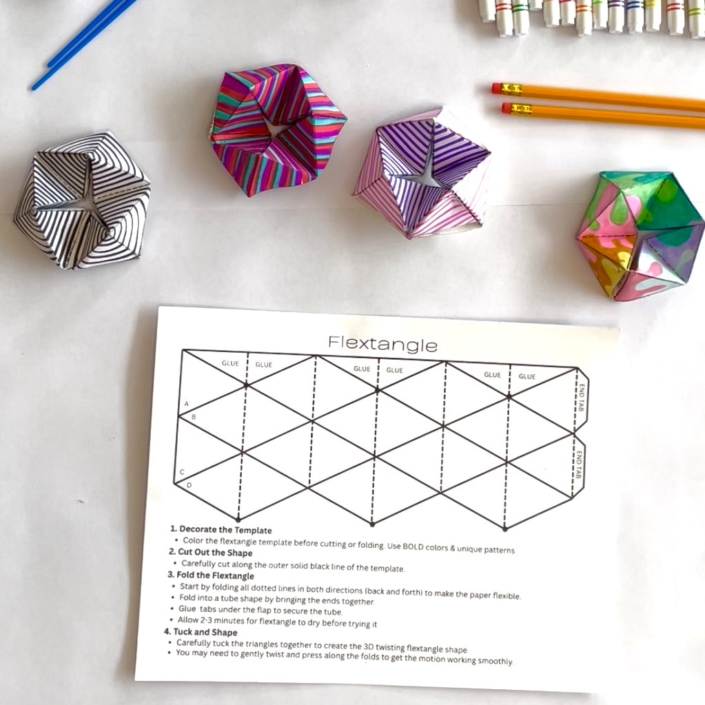 Flextangle Fun: A STEAM-Powered Paper Engineering Project (PDF + Video)