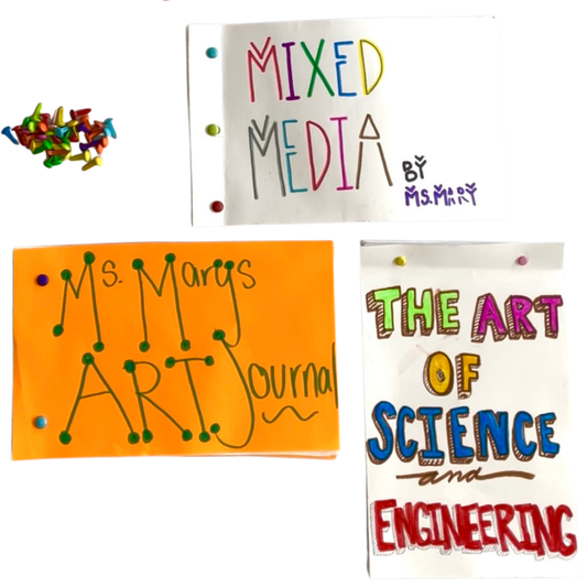 Artist Journals: A Creative Sketchbook Lesson for Reflection & Imagination (PDF + Video)