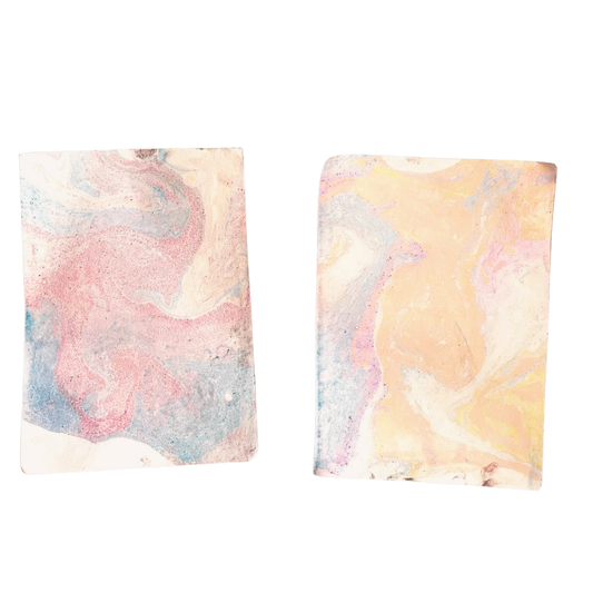 Chalk Paper Marbling: A Colorful Printmaking Project with a Twist (PDF + Video)