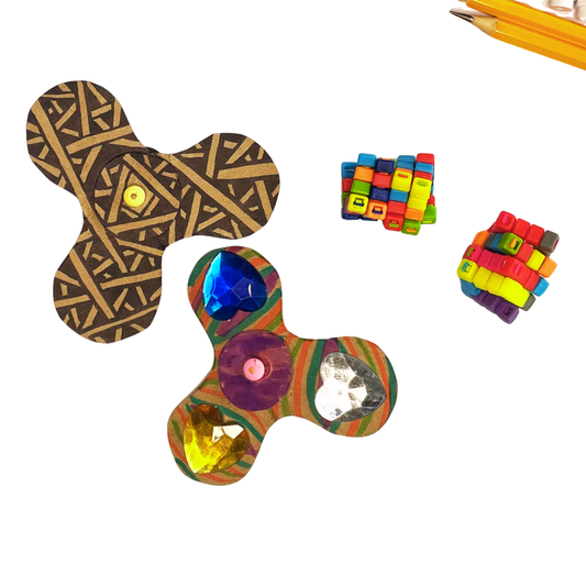 Focus & Fidget Pack: 2 Hands-On Projects for Calm, Focus & Creativity (PDFs + Videos)
