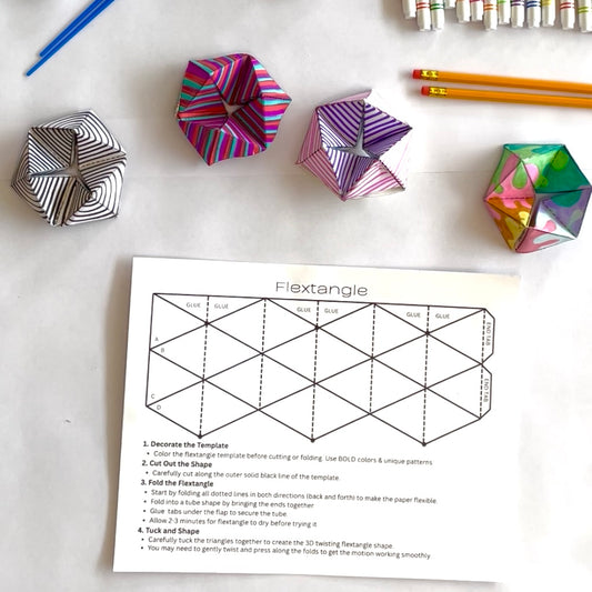 Flextangle Fun: A STEAM-Powered Paper Engineering Project (PDF + Video)