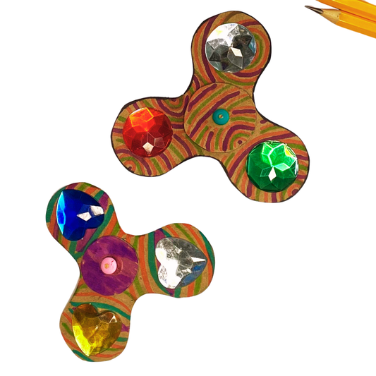 Tagboard Fidget Spinner: A STEAM-Powered Paper Engineering Project (PDF + Video)